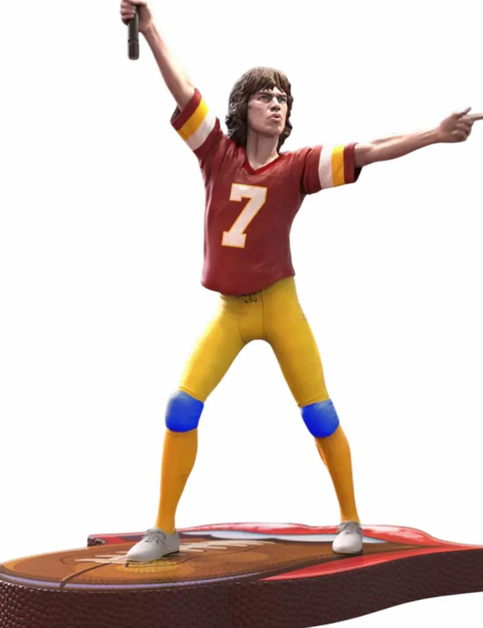 Rolling Stones - Mick Jagger US Tour '81 (Burgundy Jersey) 8.5" Statue