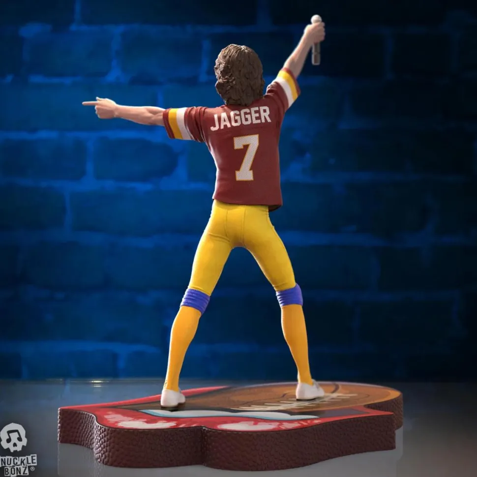 Rolling Stones - Mick Jagger US Tour '81 (Burgundy Jersey) 8.5" Statue