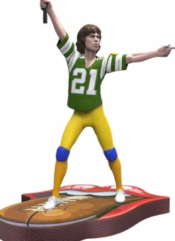 Rolling Stones - Mick Jagger US Tour '81 (Green Jersey) 8.5" Statue