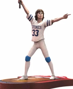 Rolling Stones - Mick Jagger US Tour '81 (White Jersey) 8.5" Statue