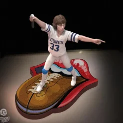 Rolling Stones - Mick Jagger US Tour '81 (White Jersey) 8.5