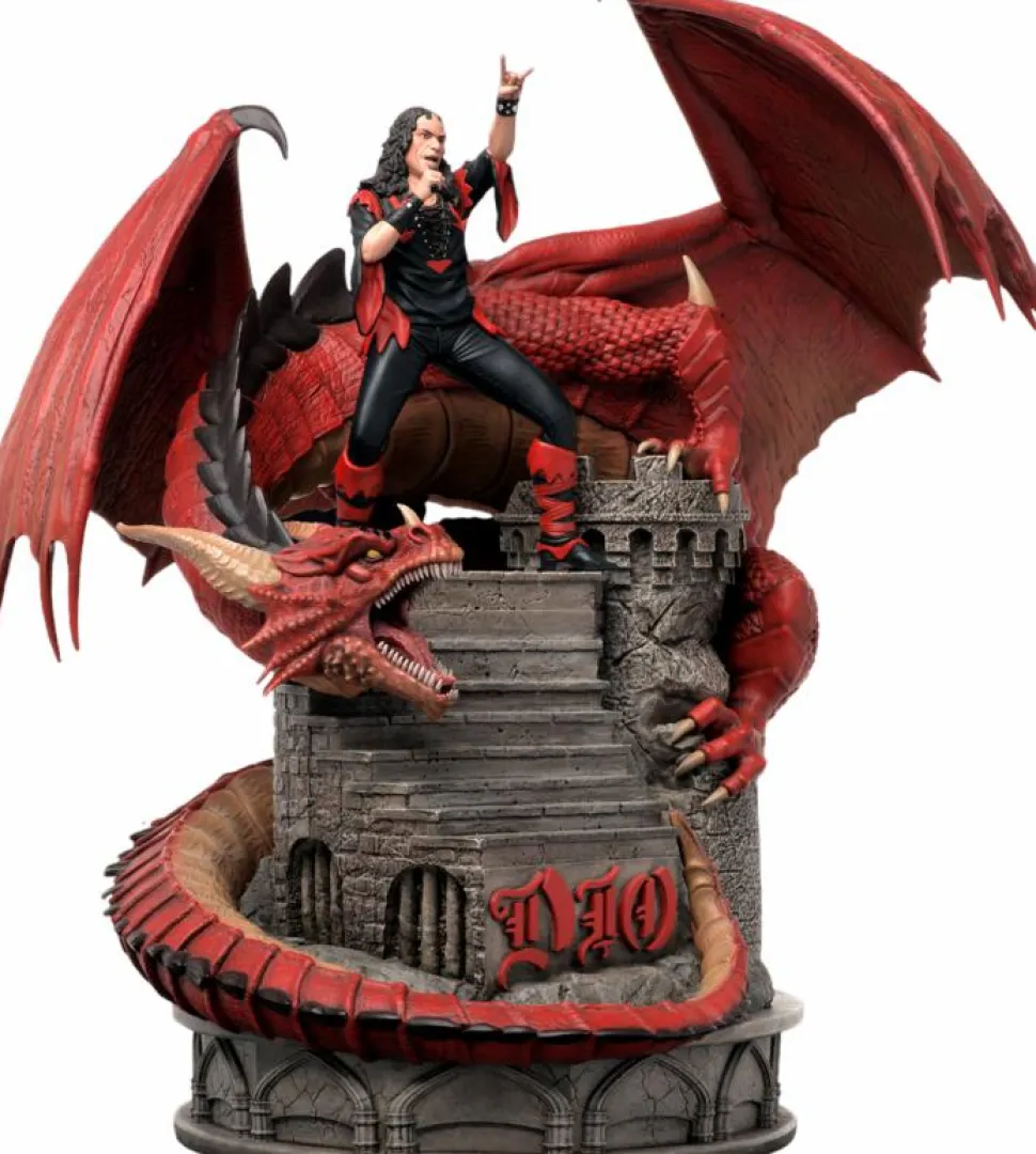 Ronnie James Dio - Dio with Dragon 1/10th Scale Statue