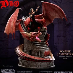 Ronnie James Dio - Dio with Dragon 1/10th Scale Statue