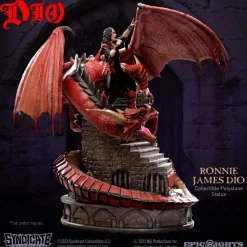 Ronnie James Dio - Dio with Dragon 1/10th Scale Statue