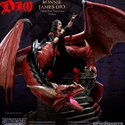 Ronnie James Dio - Dio with Dragon 1/10th Scale Statue