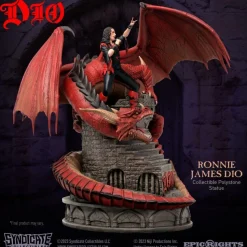 Ronnie James Dio - Dio with Dragon 1/10th Scale Statue