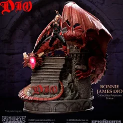 Ronnie James Dio - Dio with Dragon 1/10th Scale Statue