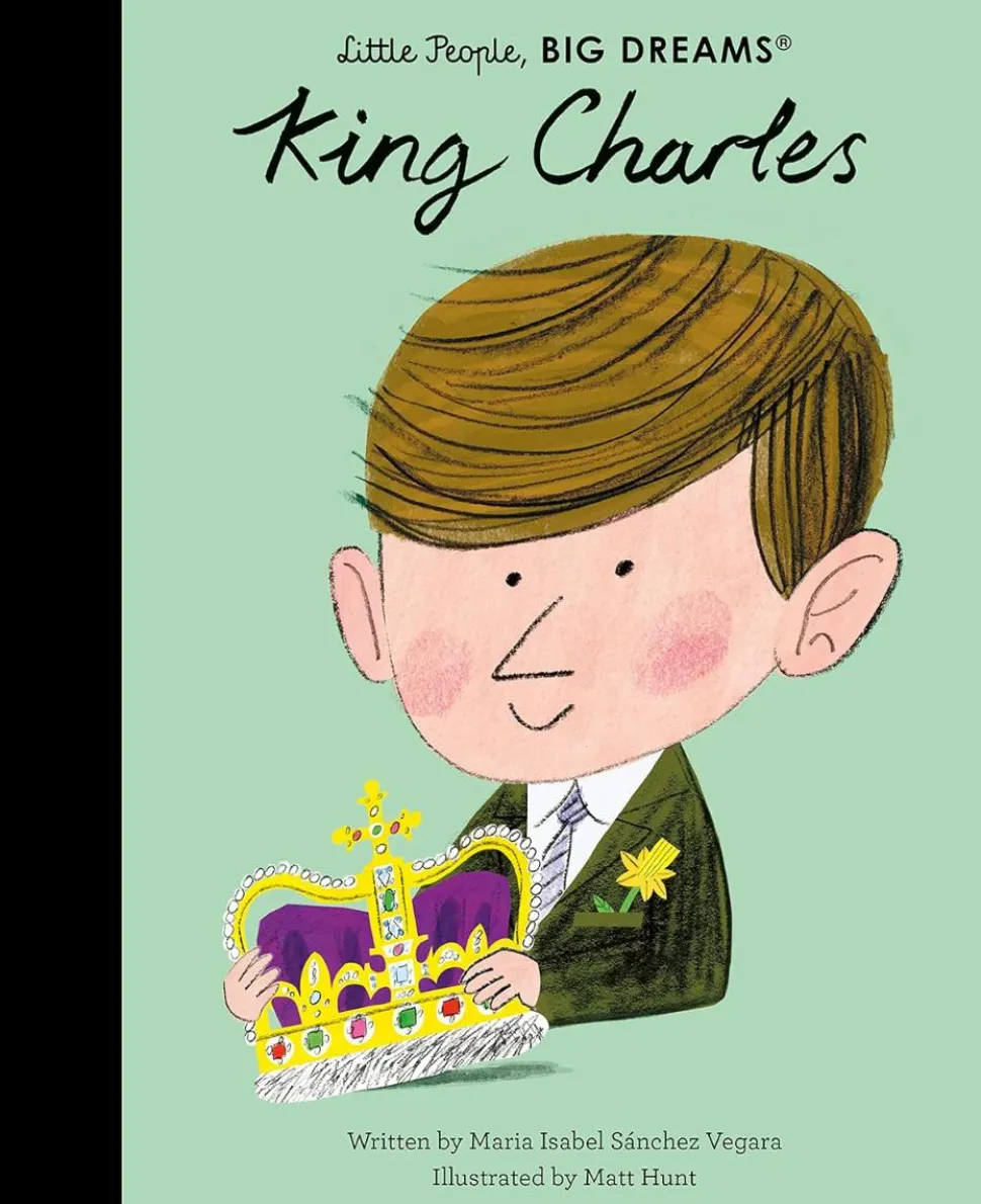 Royal Family - King Charles III Little People, Big Dreams Hardcover Book