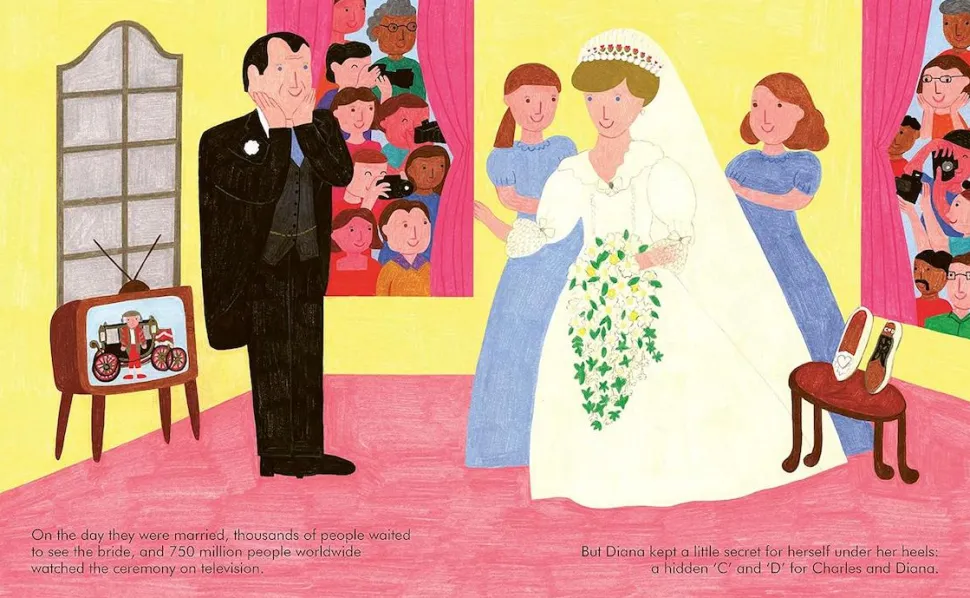 Royal Family - Princess Diana Little People, Big Dreams Hardcover Book