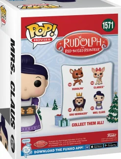 Rudolph the Red Nosed Reindeer: 60th Anniversary - Mrs. Claus Pop! Vinyl Figure