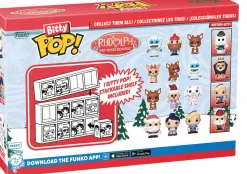 Rudolph the Red-Nosed Reindeer (1964) - Charlie-in-the-Box, Rudolph, Misfit Elephant & Mystery 60th Anniversary Bitty Pop! Vinyl