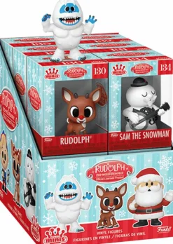Rudolph the Red-Nosed Reindeer - 3" Scale Mini Vinyl Figure (Display of 12)