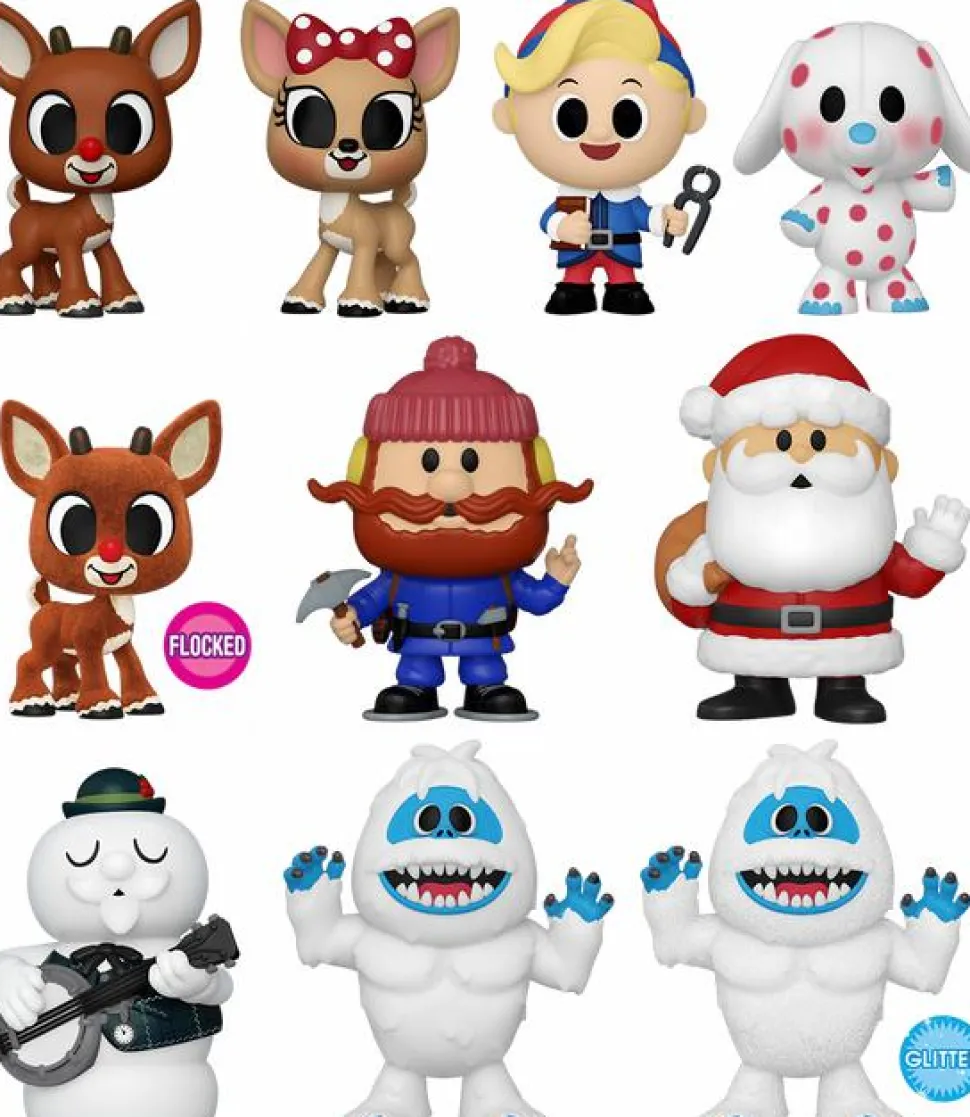 Rudolph the Red-Nosed Reindeer - 3" Scale Mini Vinyl Figure (Display of 12)