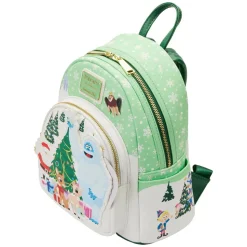 Rudolph the Red-Nosed Reindeer - Holiday Group Light Up 10” Faux Leather Mini Backpack