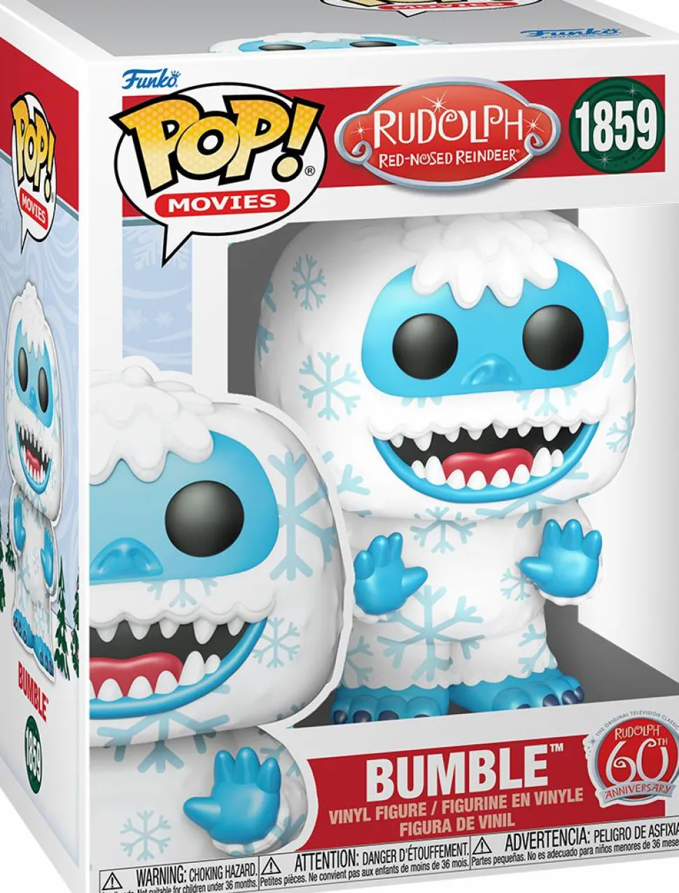 Rudolph the Red-Nosed Reindeer (1964) - Bumble 60th Anniversary Pop! Vinyl Figure