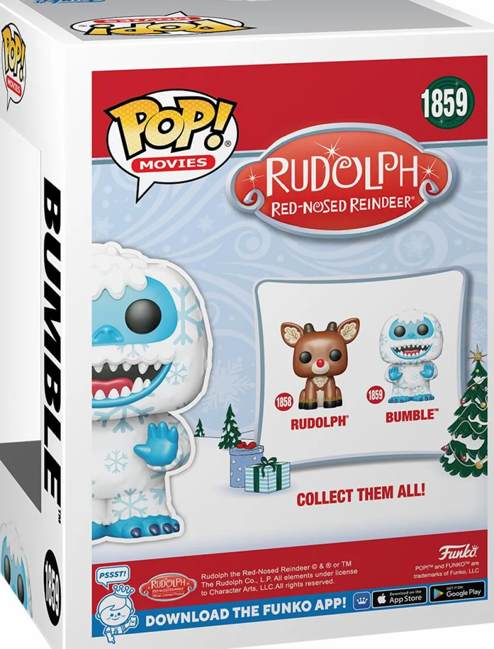 Rudolph the Red-Nosed Reindeer (1964) - Bumble 60th Anniversary Pop! Vinyl Figure