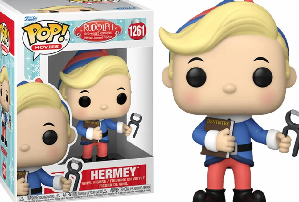 Rudolph the Red-Nosed Reindeer - Hermey Pop! Vinyl Figure