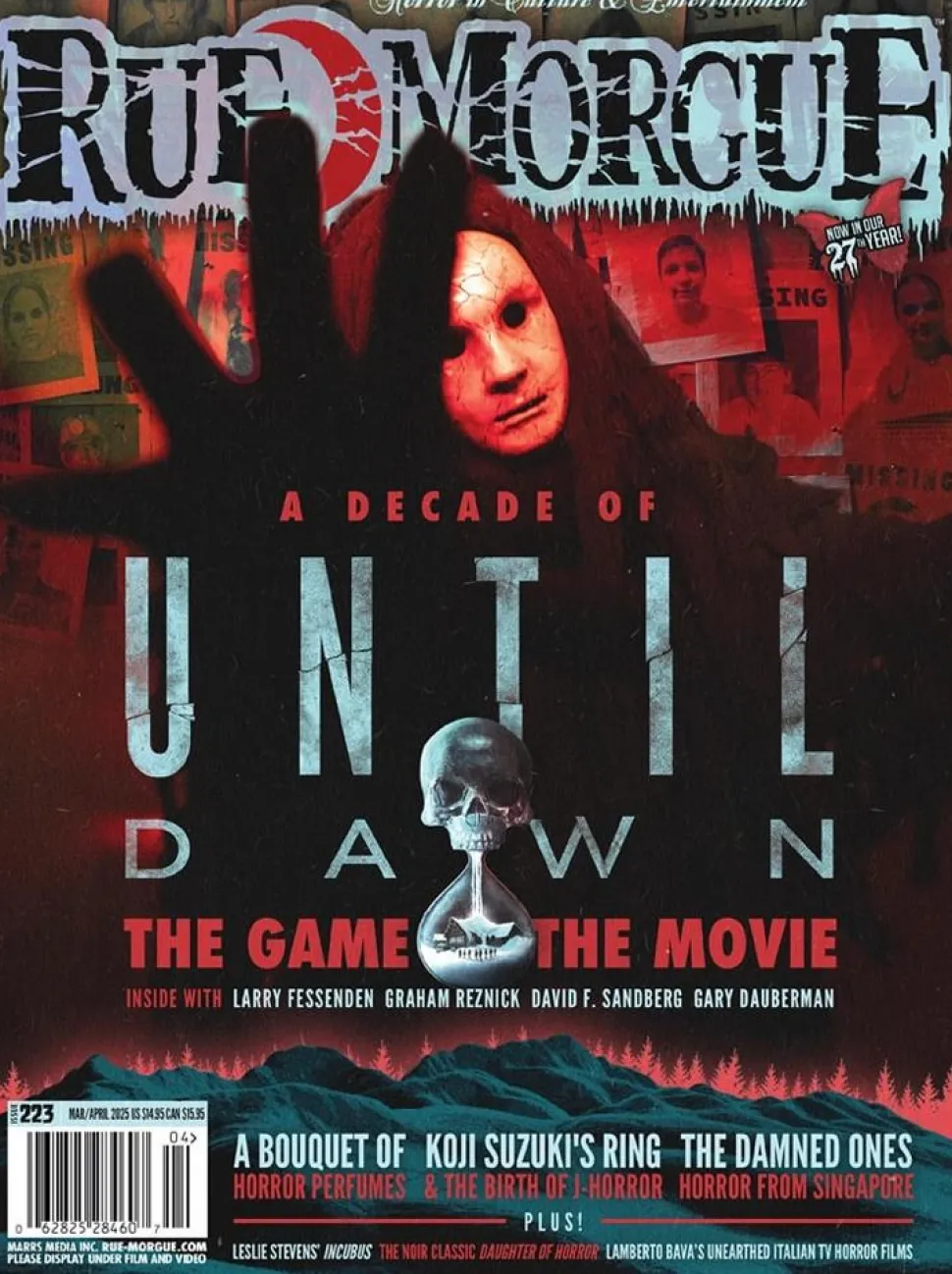 Rue Morgue Magazine - Issue #223 Mar/Apr 2025 Paperback Magazine