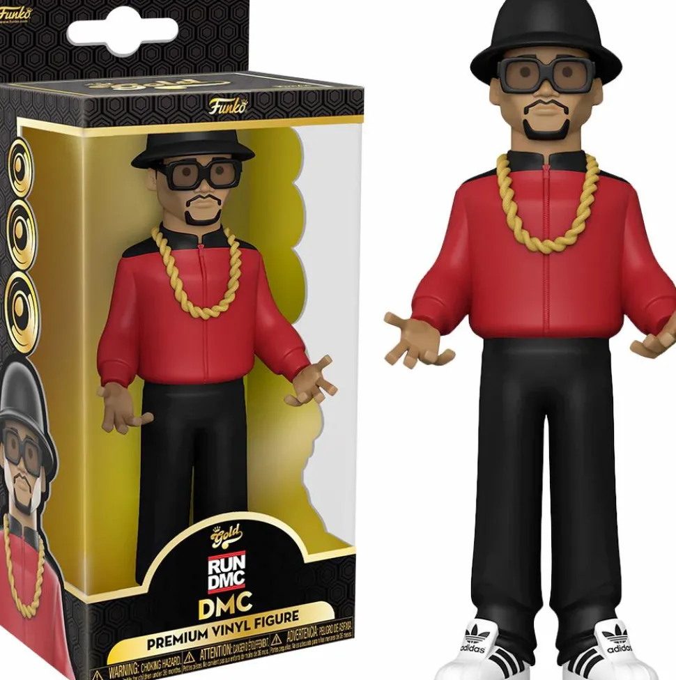 Run DMC - DMC 5” Gold Premium Vinyl Figure