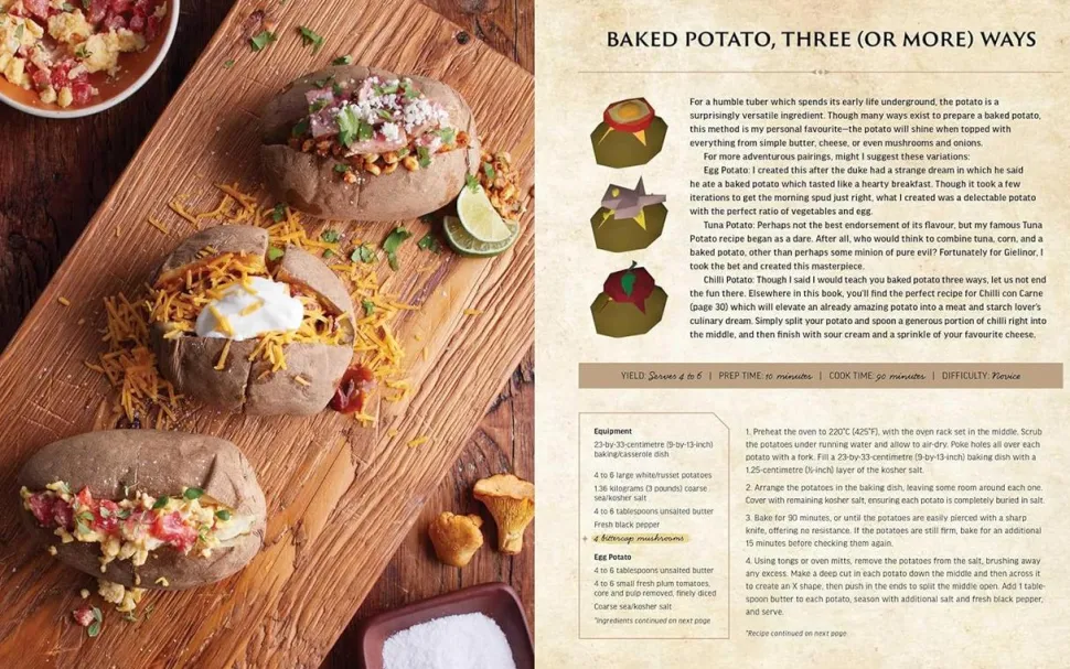 Runescape - The Official Cookbook Hardcover Book
