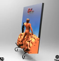 Rush - Hemispheres Rock Iconz 3D Vinyl Album Art **Non-Mint Packaging**