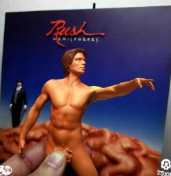 Rush - Hemispheres Rock Iconz 3D Vinyl Album Art **Non-Mint Packaging**