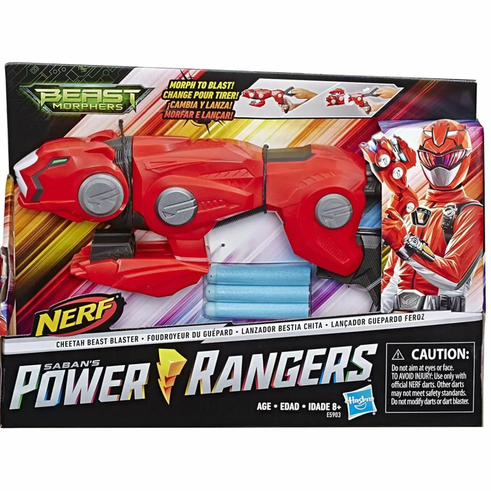 Saban’s Power Rangers - Cheetah Beast Morphers Nerf Blaster