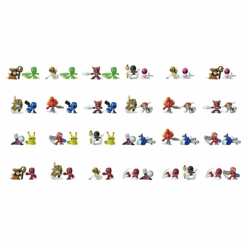 Saban’s Power Rangers - Series 1 Micro Morphers 1” Blind Bag Figure (Display of 24)