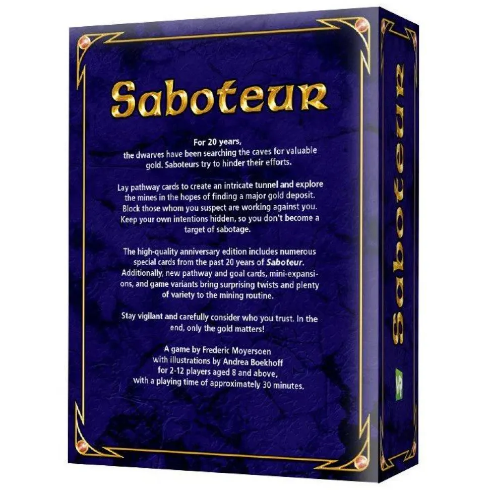 Saboteur - 20 Years Jubilee Anniversary Edition Card Game
