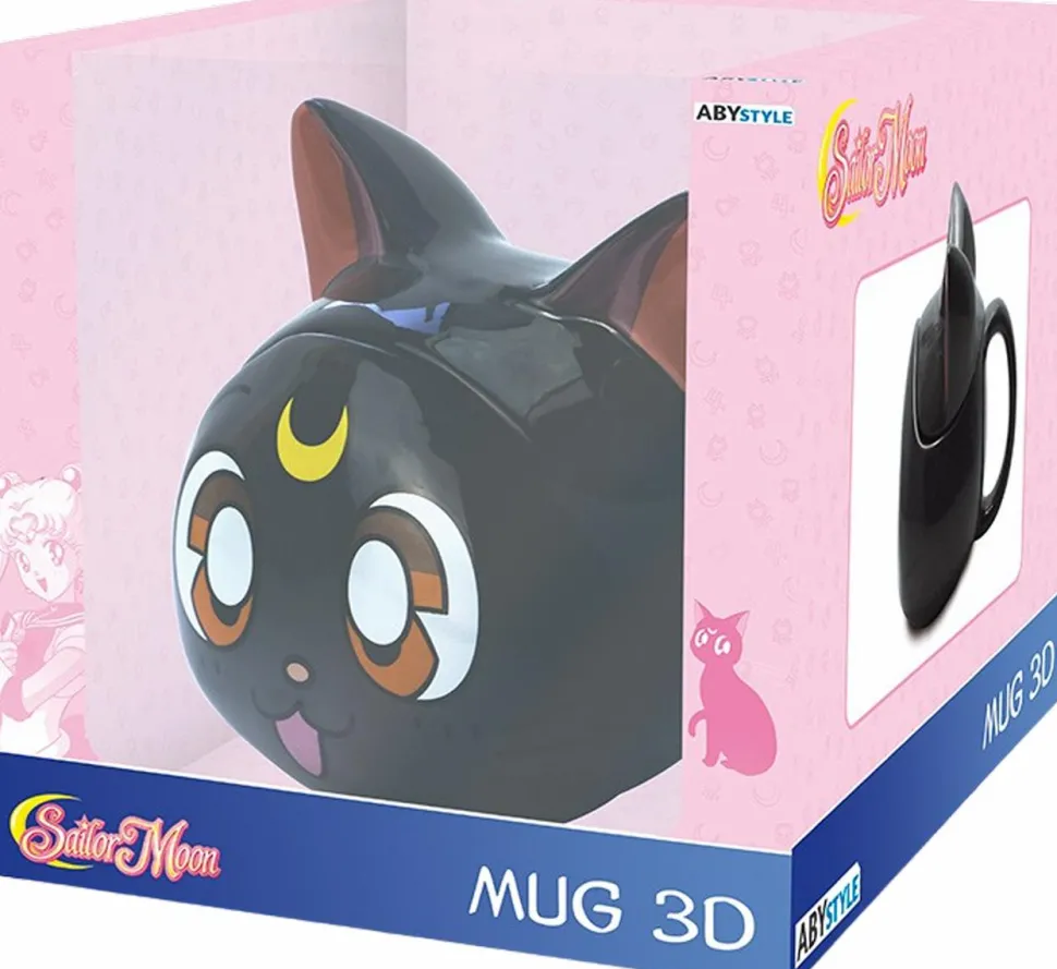 Sailor Moon - Luna 3D Ceramic Mug