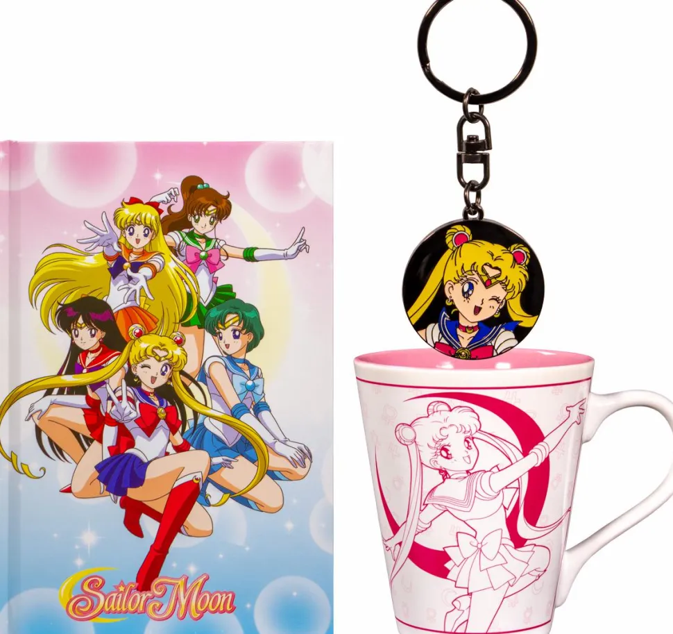 Sailor Moon - Moon Princess Journal, Ceramic Mug & Keychain Gift Set