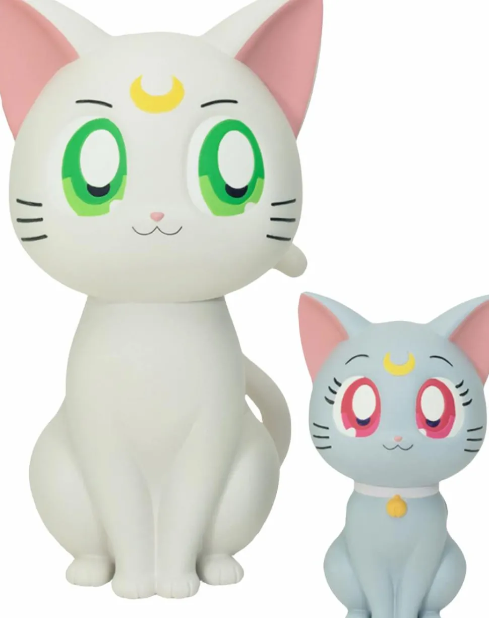 Sailor Moon Cosmos - Artemis & Diana Sofvimates 5.5" PVC Statue 2-Pack