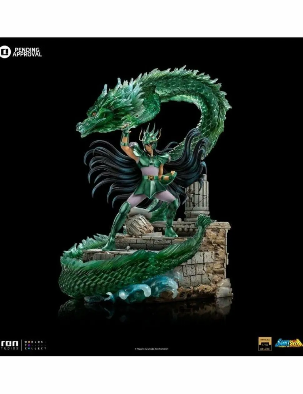 Saint Seiya: Knights of the Zodiac - Dragon Shiryu Deluxe 1/10th Scale Statue
