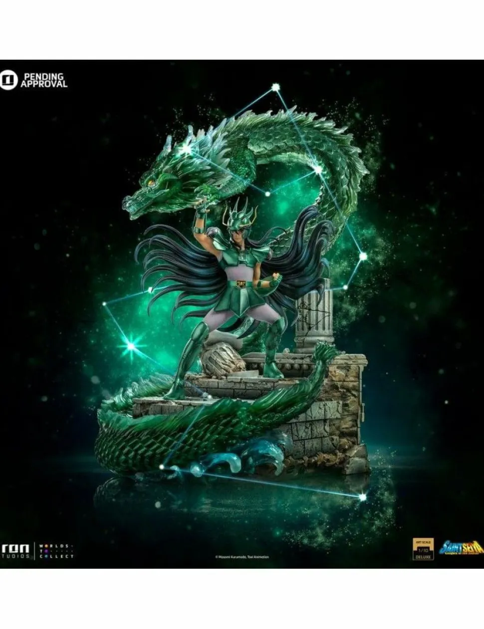 Saint Seiya: Knights of the Zodiac - Dragon Shiryu Deluxe 1/10th Scale Statue