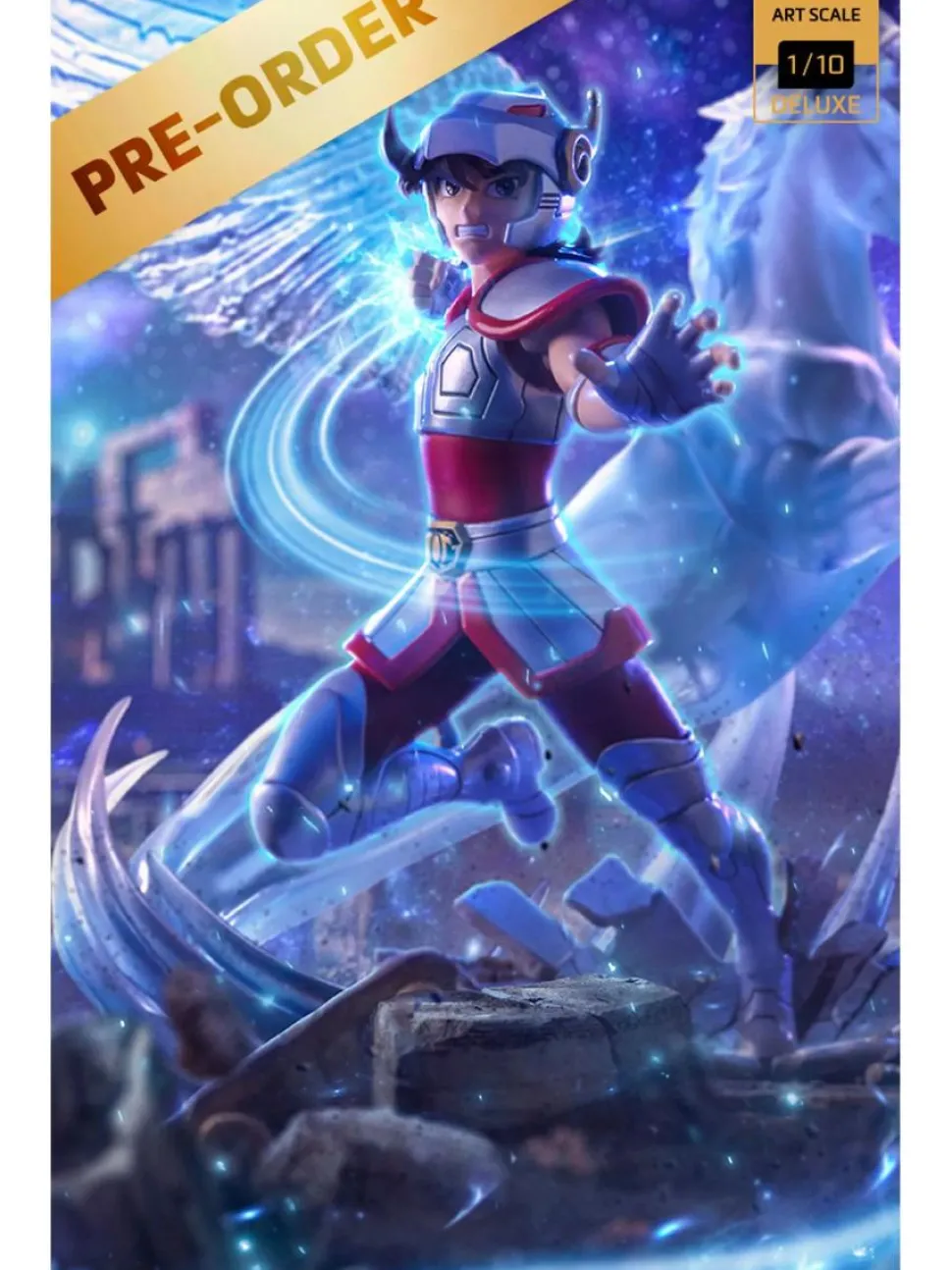 Saint Seiya: Knights of the Zodiac - Pegasus Seiya Deluxe 1/10th Scale Statue