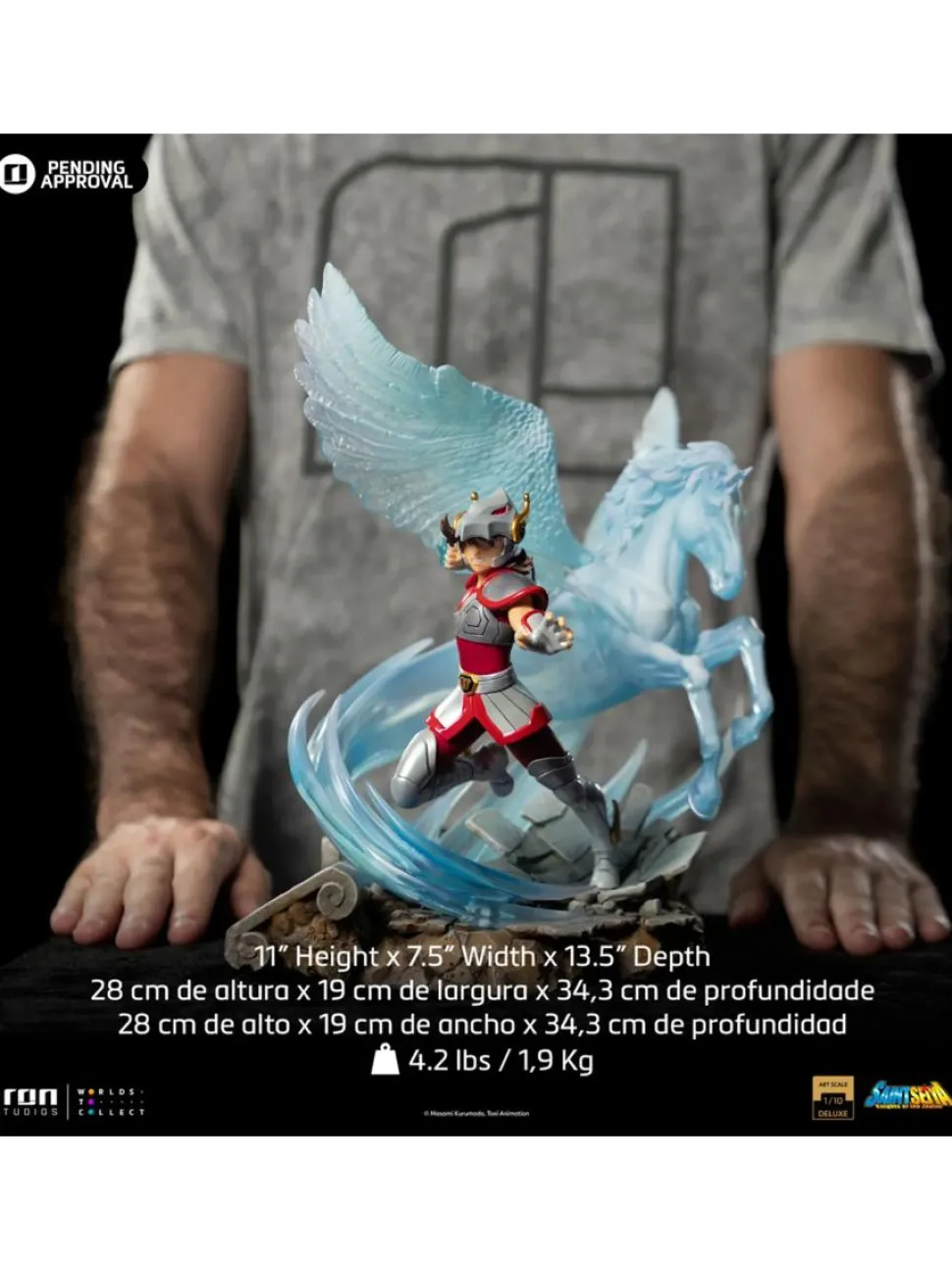 Saint Seiya: Knights of the Zodiac - Pegasus Seiya Deluxe 1/10th Scale Statue