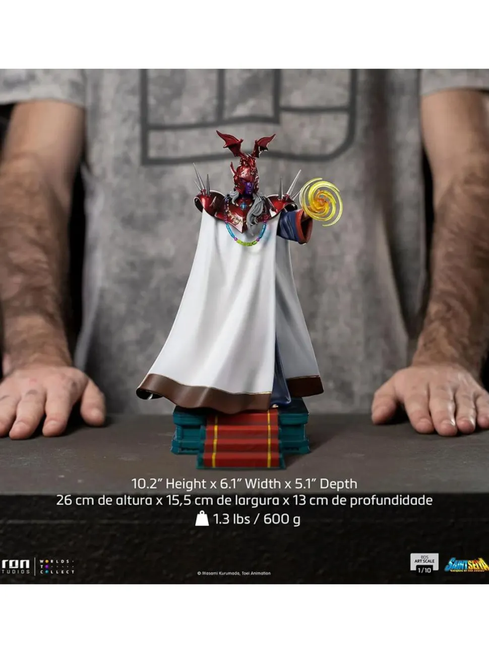 Saint Seiya: Knights of the Zodiac - Pope Ares 1/10th Scale Statue