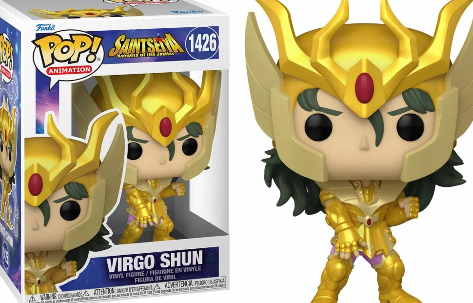 Saint Seiya: Knights of the Zodiac - Virgo Shun in Gold Suit Pop! Vinyl Figure