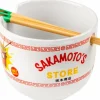 Sakamoto Days - Sakamoto's Store Ceramic Ramen Bowl with Chopsticks