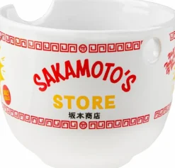 Sakamoto Days - Sakamoto's Store Ceramic Ramen Bowl with Chopsticks