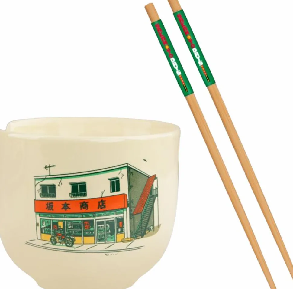Sakamoto Days - The Legendary Hitman Ceramic Ramen Bowl with Chopsticks