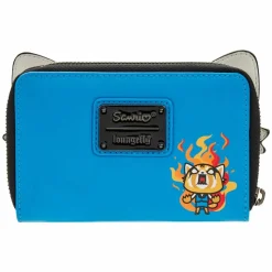 Sanrio - Aggretsuko Cosplay 4” Faux Leather Zip-Around Wallet