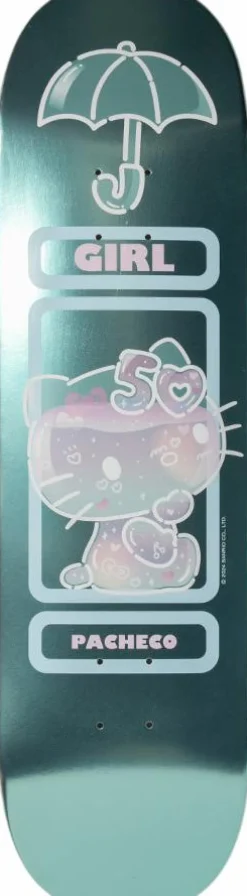 Sanrio - Girl x Sanrio Hello Kitty 50th Anniversary Tyler Pacheco 8.375" Skateboard Deck (Deck Only)
