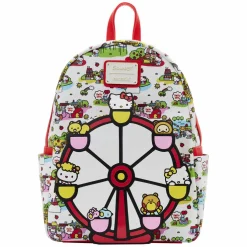 Sanrio - Hello Kitty & Friends Carnival 10” Faux Leather Mini Backpack