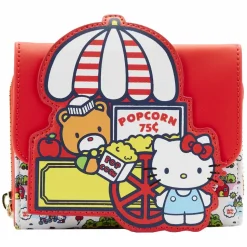 Sanrio - Hello Kitty & Friends Carnival 4” Faux Leather Flap Wallet