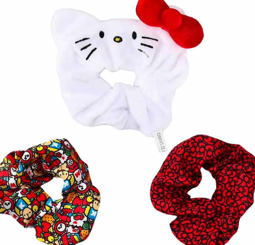 Sanrio - Hello Kitty Scrunchies 3-Pack