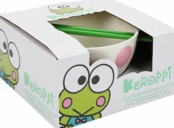 Sanrio - Keroppi Ceramic Ramen Bowl with Chopsticks