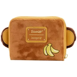 Sanrio - Monkichi Cosplay 4” Faux Leather Zip-Around Wallet