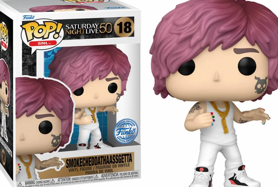 Saturday Night Live - SmokeCheddaThaAssGetta (Timothee Chalamet) Mystery Box (Includes Smoke & 3 Exclusive Pop! Vinyl Figures)