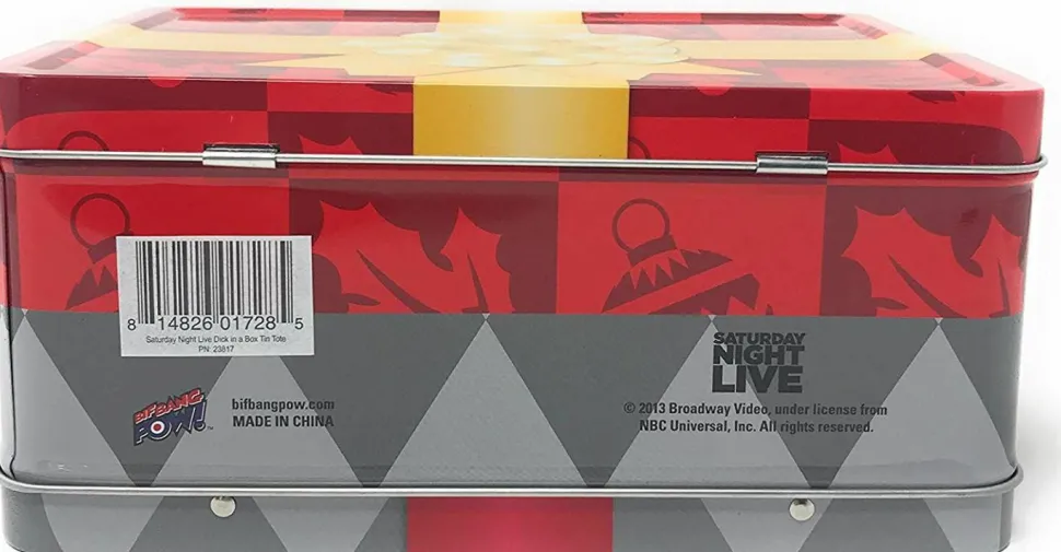 Saturday Night Live (SNL) - Dick in a Box Tin Tote / Lunch Box